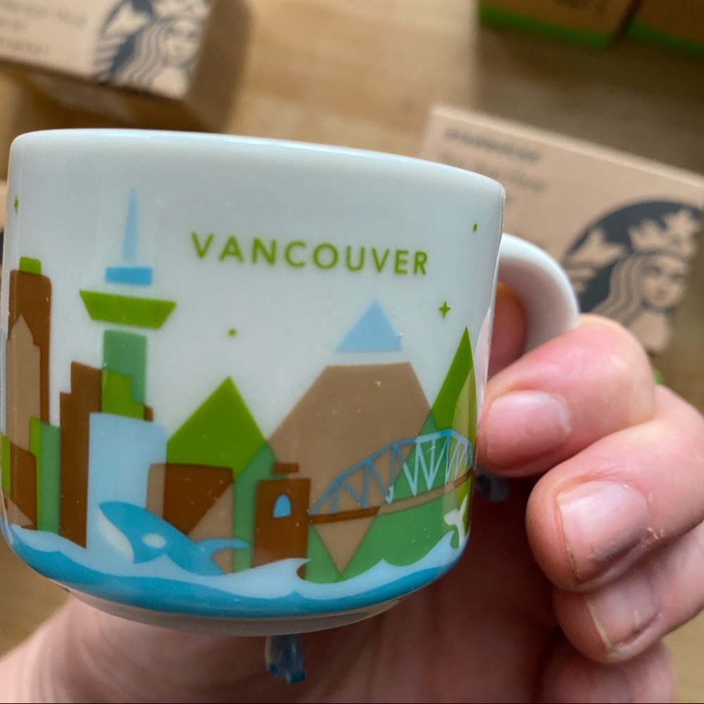 Starbucks Vancouver You Are  Here Ornament 2 oz - Picture 4 of 6